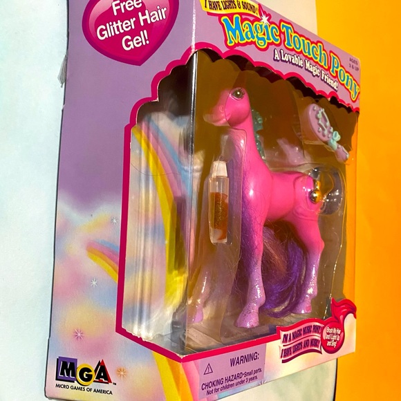 MAGIC TOUCH PONY VINTAGE 90s ANTONIA PONY MANE LIGHTS UP BLINKS, PLAYS MUSIC - Picture 11 of 14